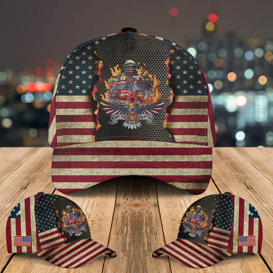 First In Last Out Fire Department Baseball Cap