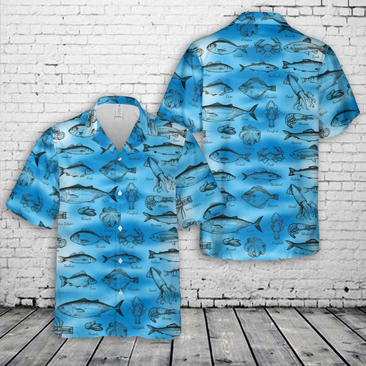 Fishing Hawaiian Shirt