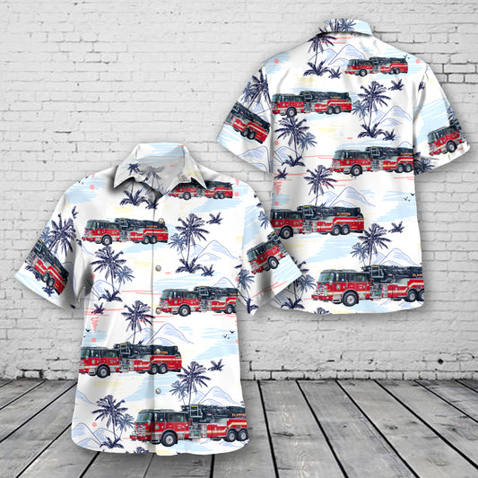 Flanders, New Jersey, Township of Mount Olive - Aerial Hawaiian Shirt