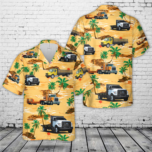 Flatbed truck Hawaiian Shirt
