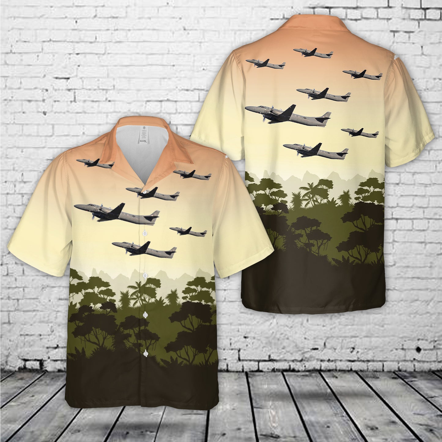 Florida Air National Guard RC-26B aircraft Hawaiian Shirt