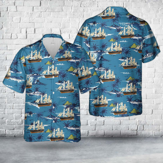 Flying Cloud clipper ship Hawaiian Shirt