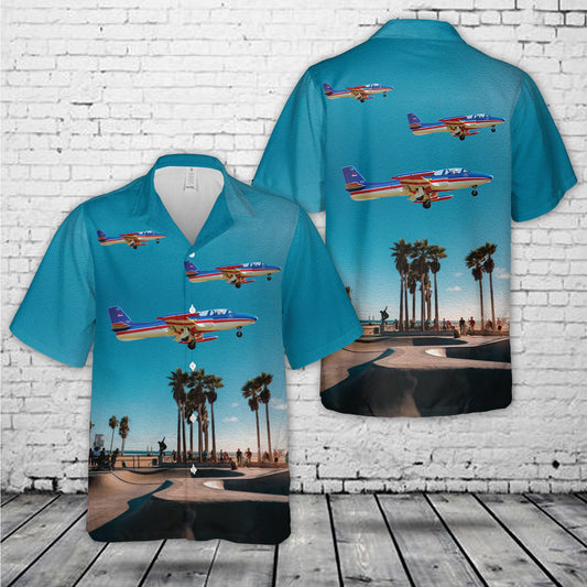 Flying Stars Acrobatic Team Soko G-2 Galeb Hawaiian Shirt