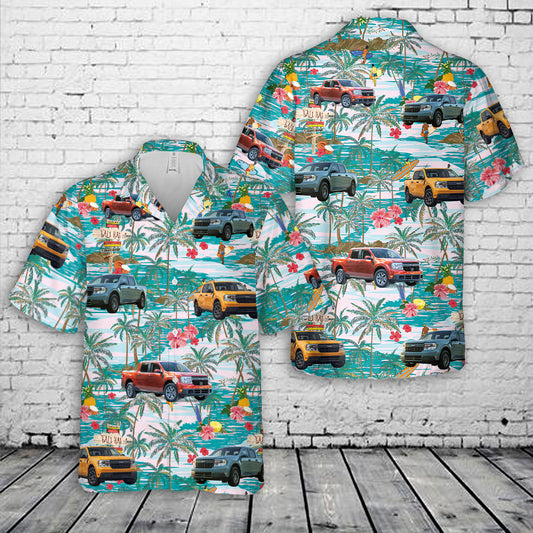 Ford 2022 Maverick Hawaiian Shirt