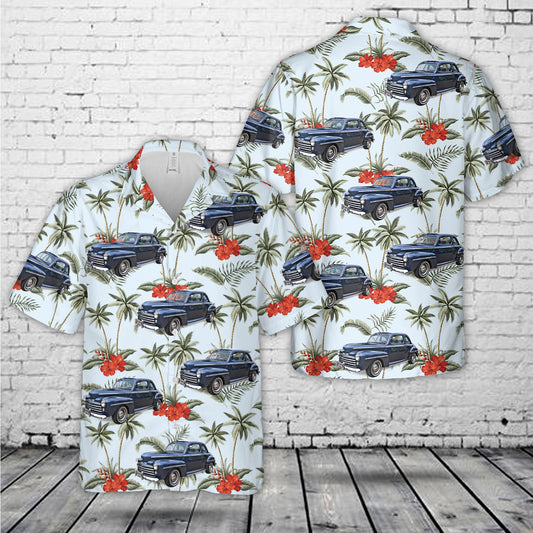 Ford DeLuxe V8 Coupé 1947 (3621) Hawaiian Shirt