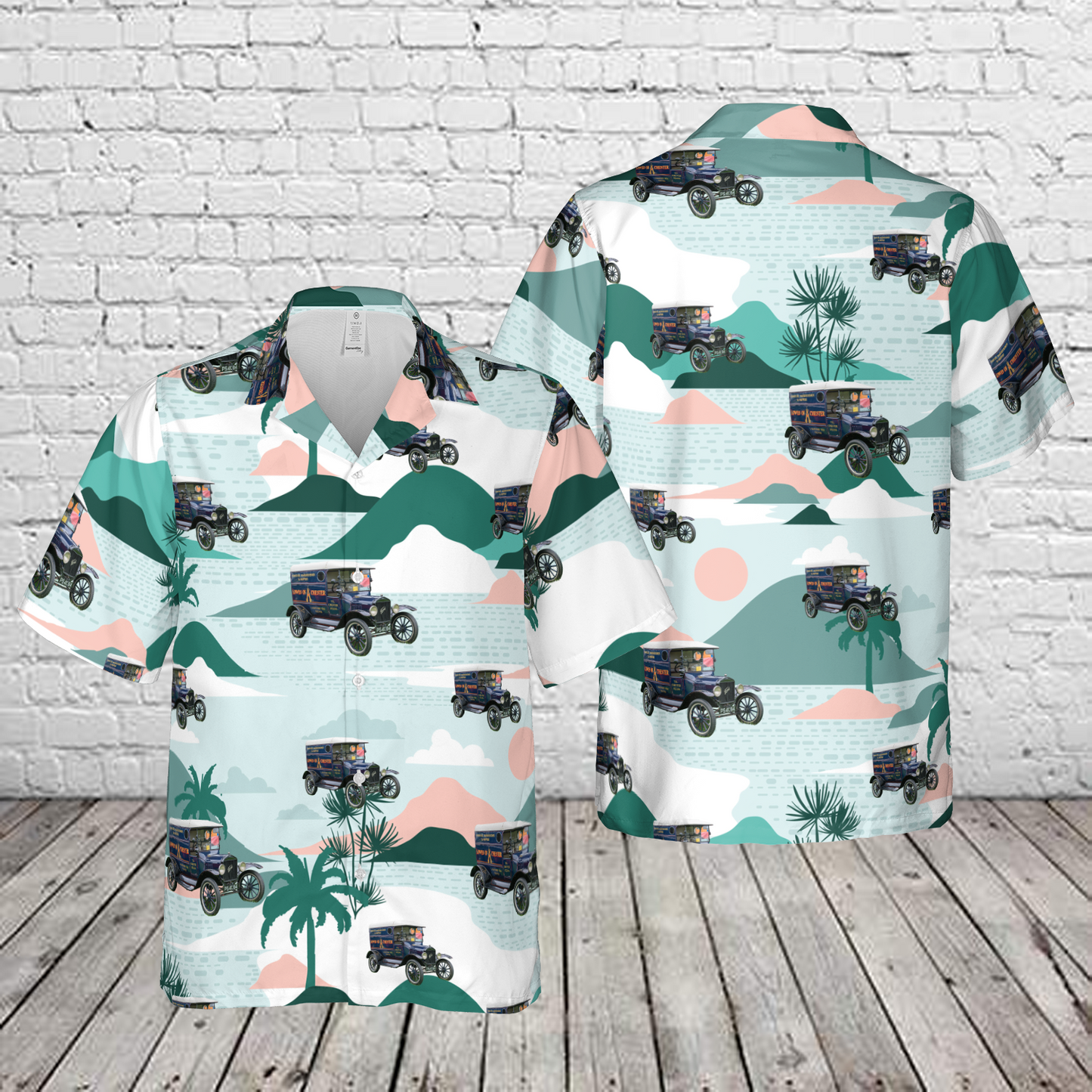 Ford Model T Van (1922) Hawaiian Shirt