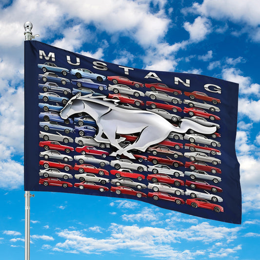 Ford Mustang House Flag