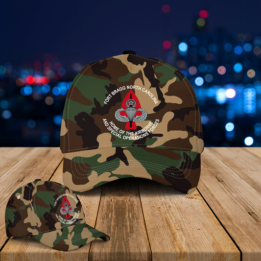 Fort Bragg Home Of The Airborne And Special Operations Forces Baseball Cap