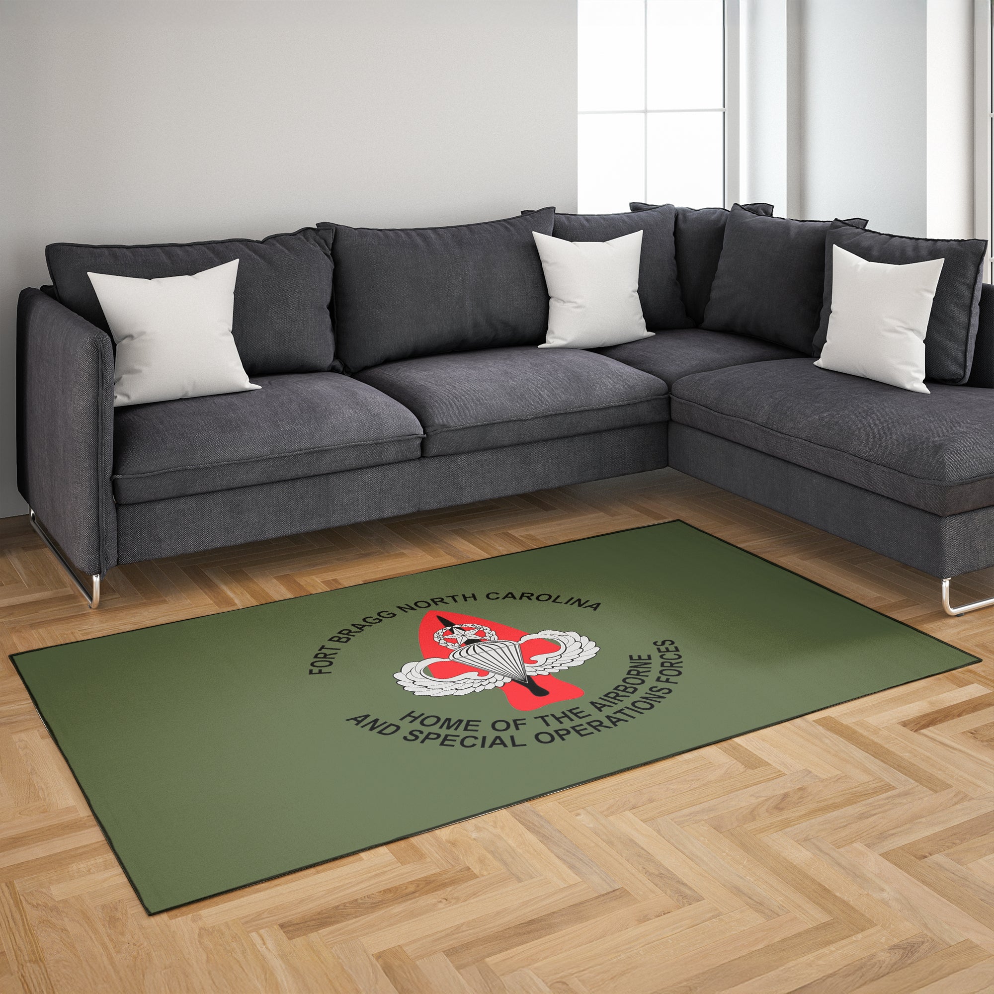 Fort Bragg Home Of The Airborne And Special Operations Forces Rug ...