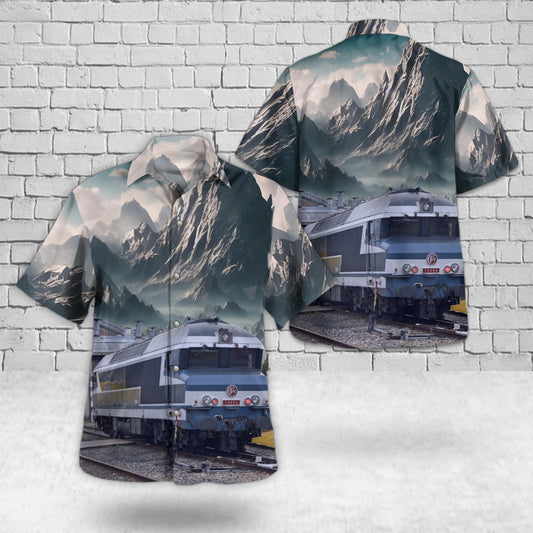 France SNCF Class CC 72084 diesel-electric locomotives Hawaiian Shirt