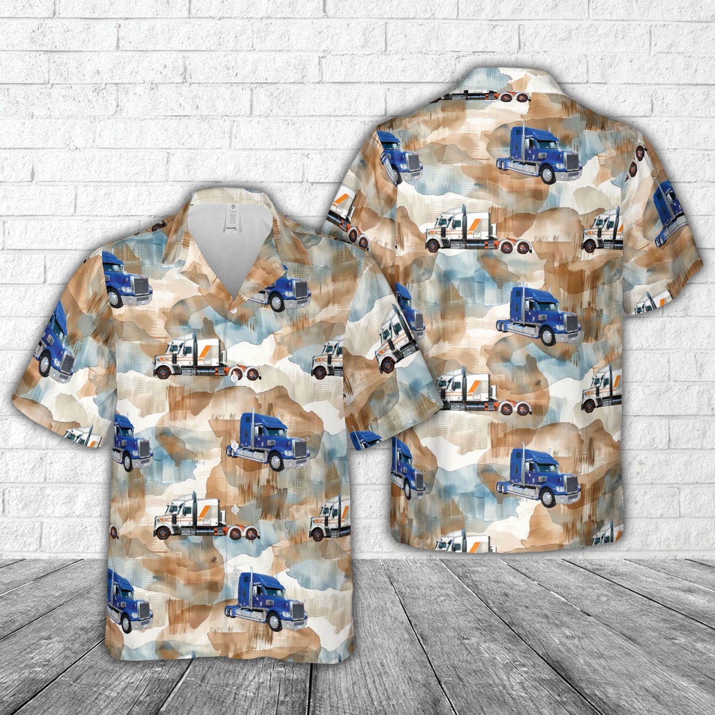 Freightliner Coronado Hawaiian Shirt