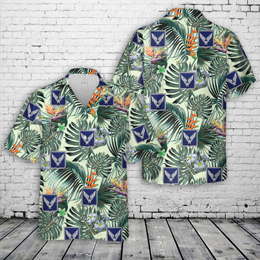 French Army Light Aviation Hawaiian Shirt