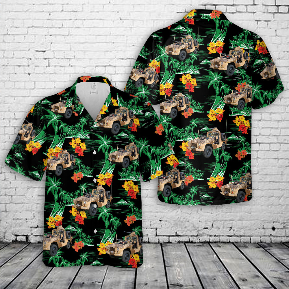 French Army Peugeot P4 PATSAS Hawaiian Shirt