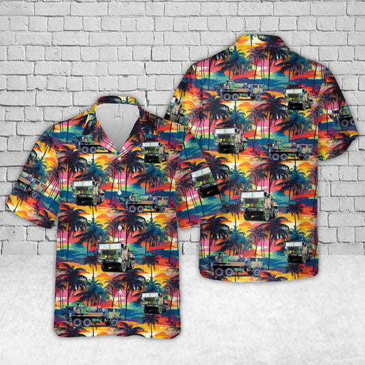 French Army Renault TRM 10000 Hawaiian Shirt