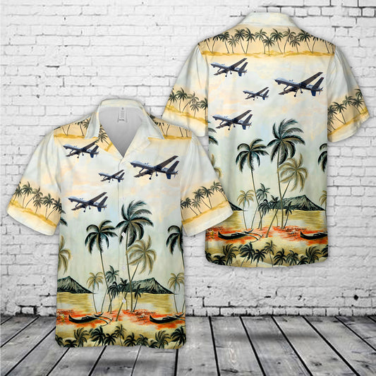 General Atomics MQ-9 Reaper 29th Attack Squadron  Legacy of "Freedom" Hawaiian Shirt