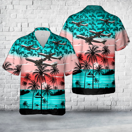 General Electric Boeing 747-121(A/SF) Hawaiian Shirt