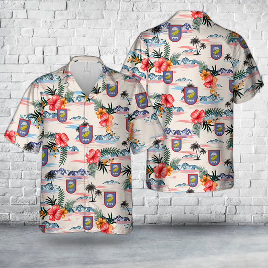 German Army Airborne Engineer Company 260 (Luftlandepionierkompanie 260) Hawaiian Shirt