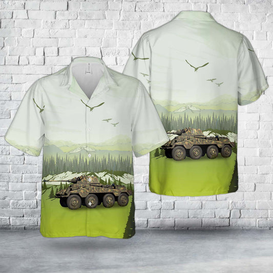 German Army s.Pz.Sp.Wg. (5 cm 39/1 L60) Sd.Kfz.234/2 Hawaiian Shirt