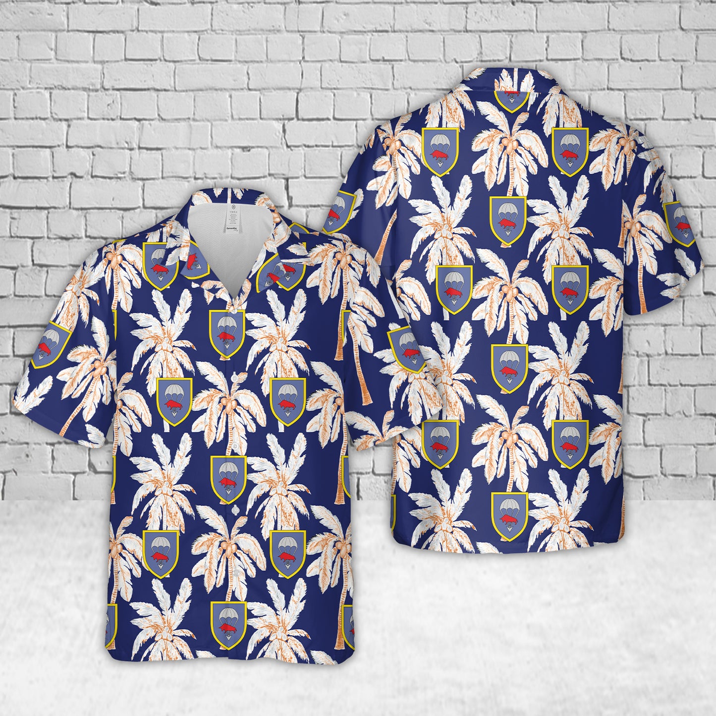 German Bundeswehr Fallschirmjagerbataillon 314 (FschJgBtl 314) Hawaiian Shirt