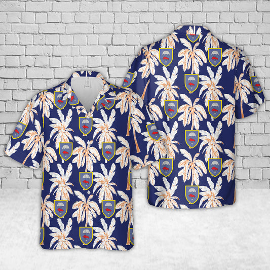 German Bundeswehr Fallschirmjagerbataillon 314 (FschJgBtl 314) Hawaiian Shirt