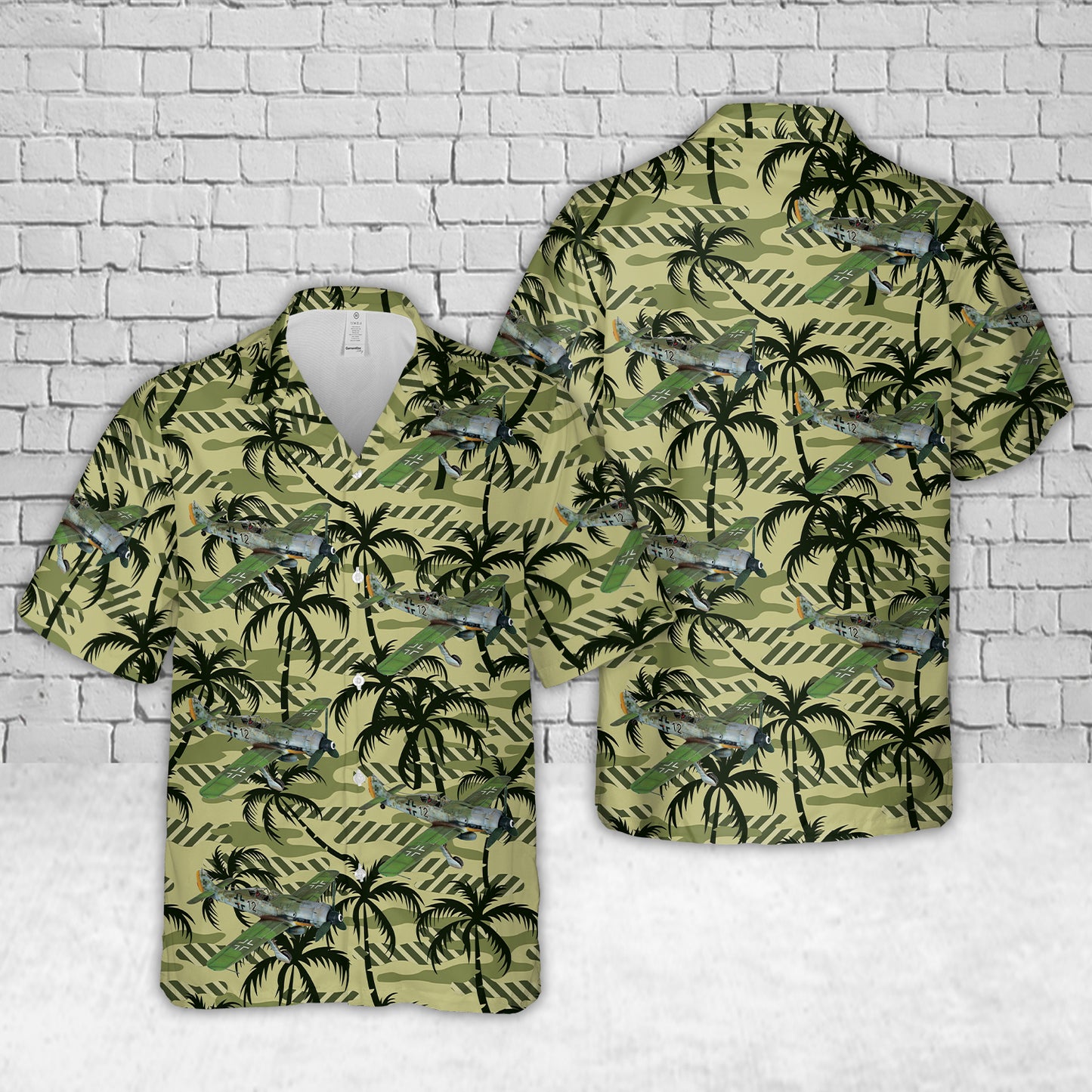 German Focke Wulf FW 190 D9 WW2 Hawaiian Shirt