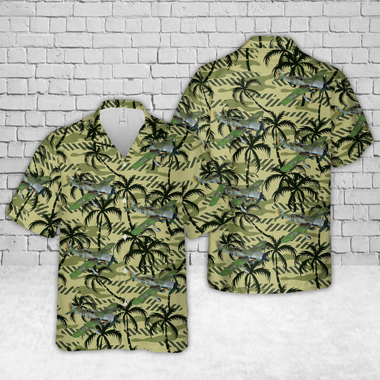 German Focke Wulf FW 190 D9 WW2 Hawaiian Shirt