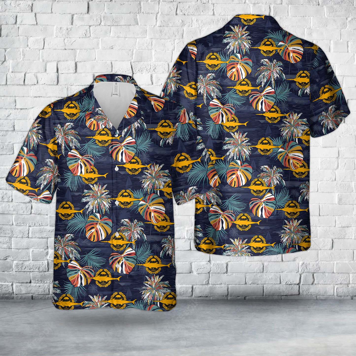 German Navy Combat Swimmers Kampfschwimmer Hawaiian Shirt