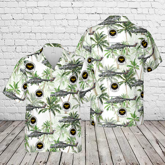 German Navy "Super Sea Lynx" Mk.88A Marinefliegergeschwader 3 "Graf Zeppelin“ (MFG 3 "GZ“) Hawaiian Shirt