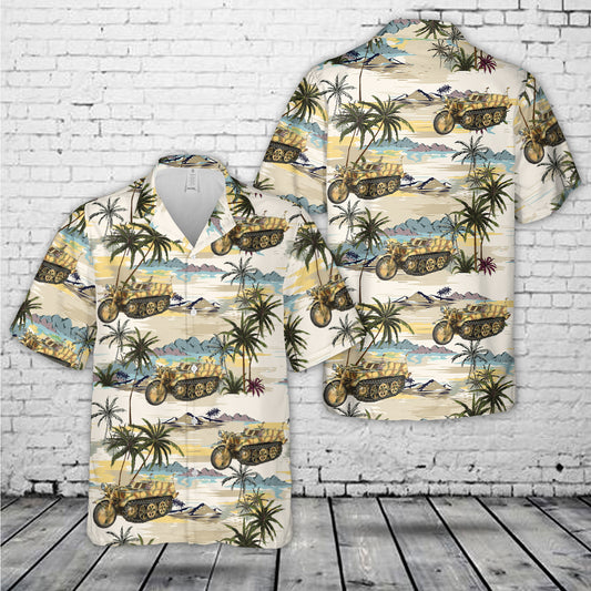 German Sd.Kfz. 2 Kettenkraftrad Typ HK 101 Hawaiian Shirt