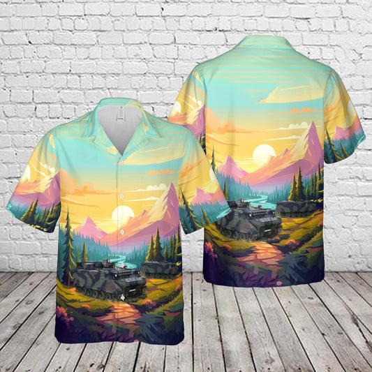 Germany Bundeswehr M113 G3 EFT GE Panzermörser Hawaiian Shirt