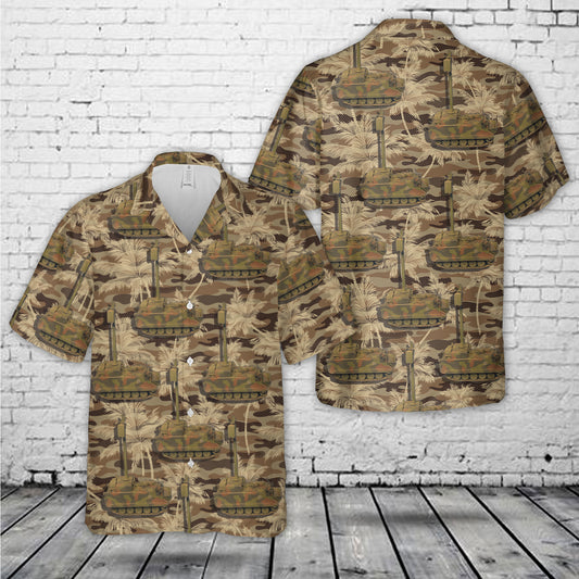 Germany Bundeswehr Radarpanzer M113 A2G ABRA Hawaiian Shirt