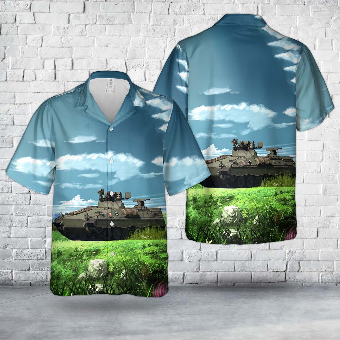 Germany Bundeswehr SPz Marder A1 Hawaiian Shirt