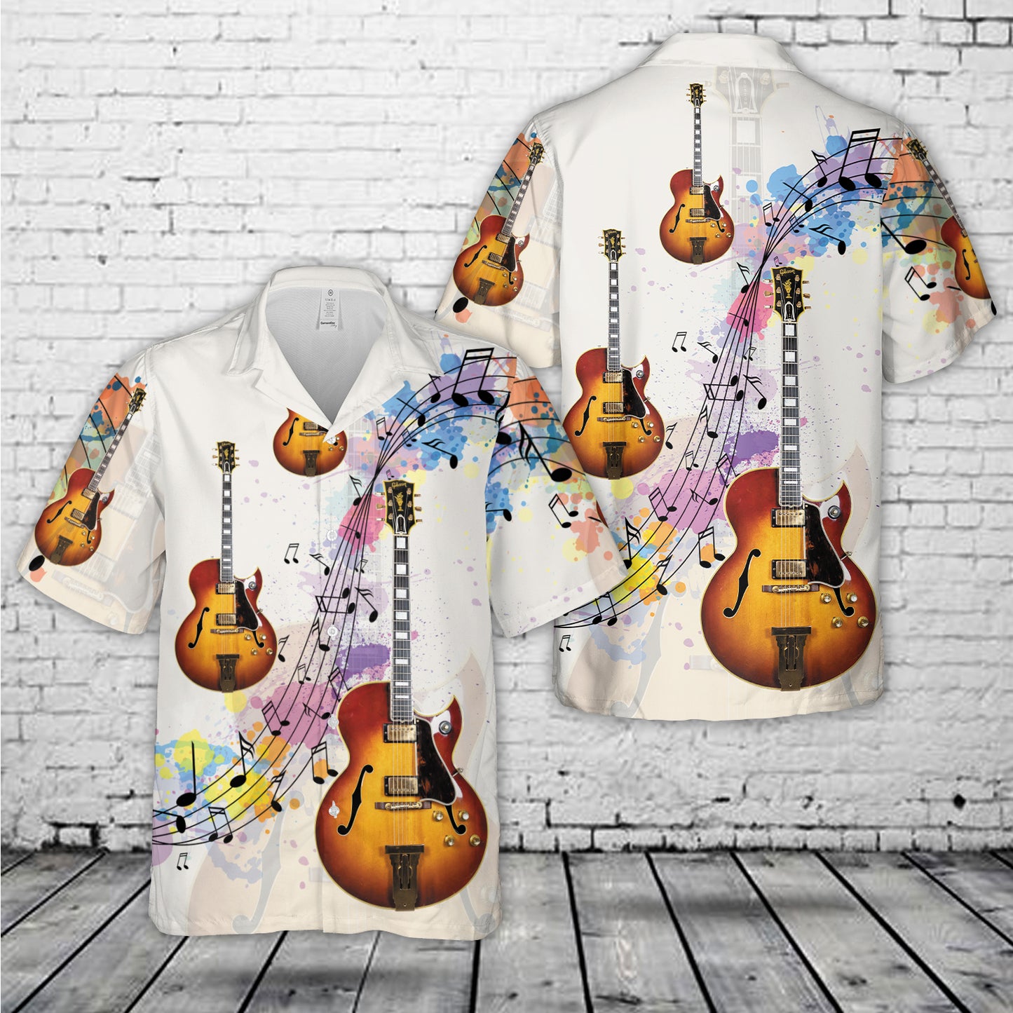 Gibson 1965 L-5CES Hawaiian Shirt