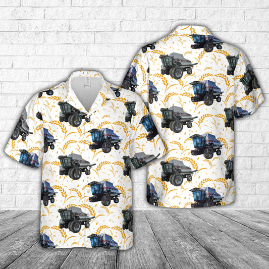 Gleaner Combine Hawaiian Shirt