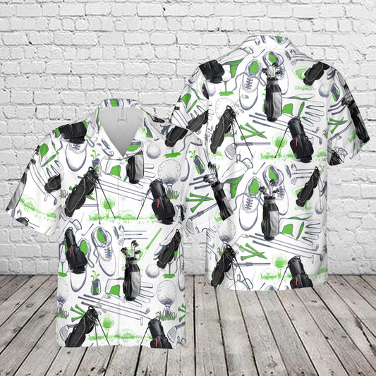 Golf Bag Hawaiian Shirt
