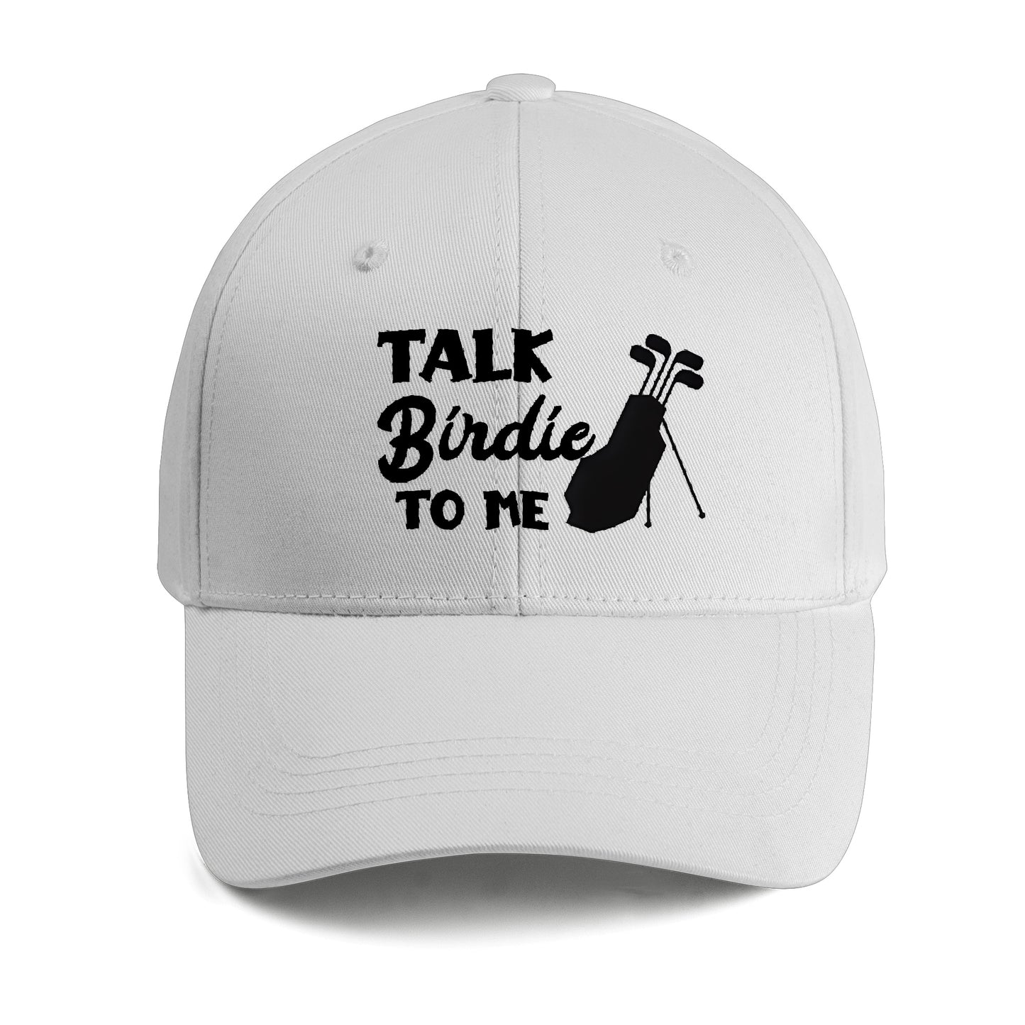 Golf Tropical Talk Birdie To Me Embroidered Cap