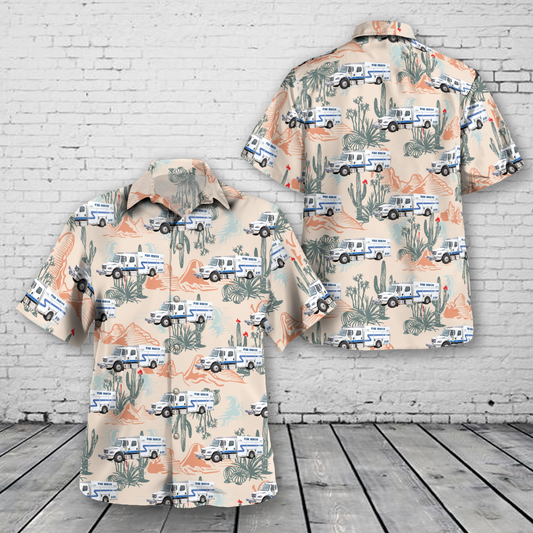 Gonzales, Louisiana, Ascension Parish Fire District No.1 Hawaiian Shirt