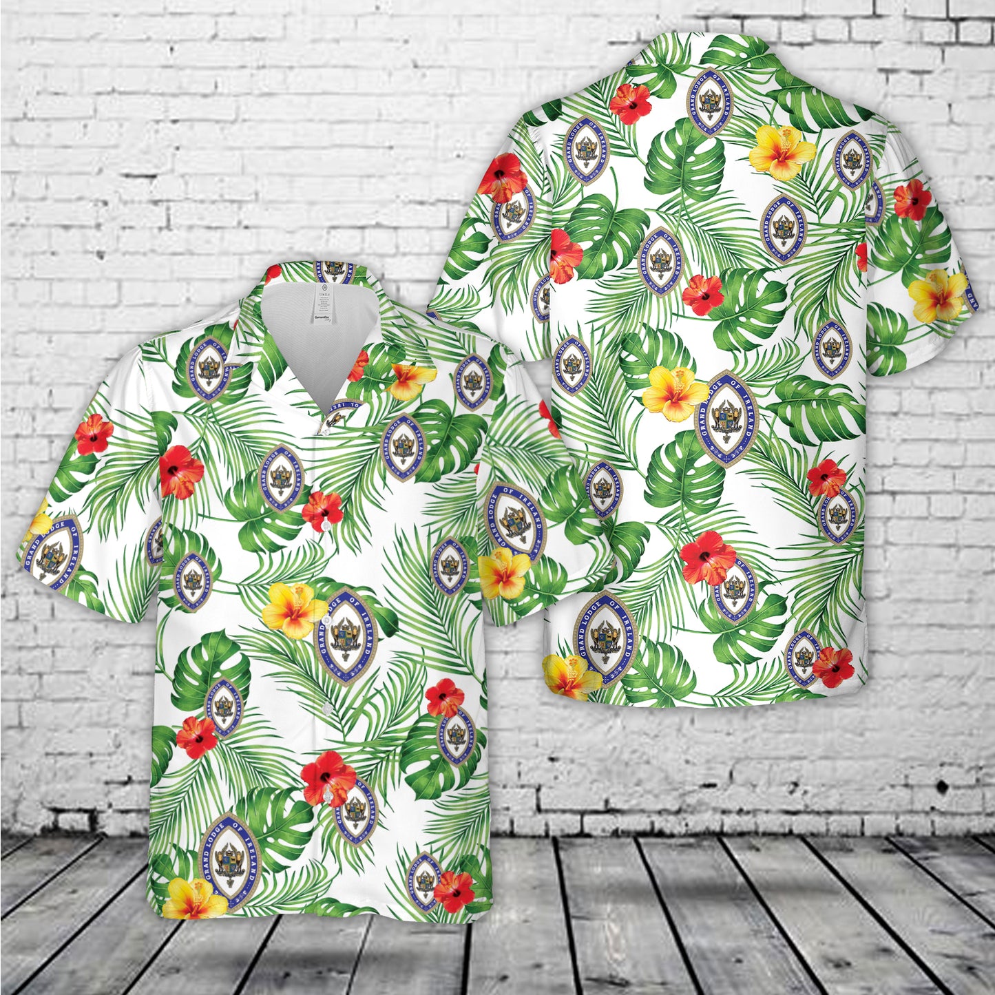 Grand Lodge of Ancient, Free & Accepted Masons of Ireland Hawaiian Shirt