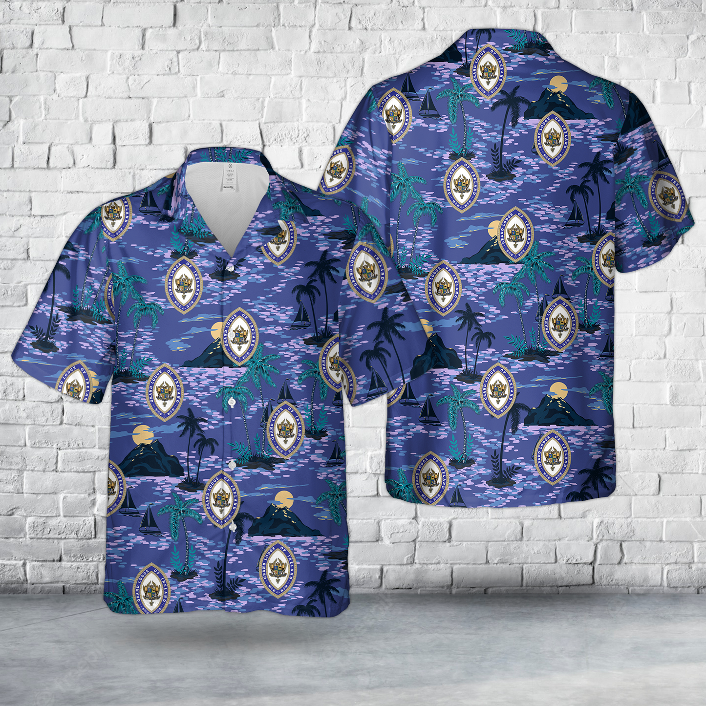 Grand Lodge of Ireland Hawaiian Shirt