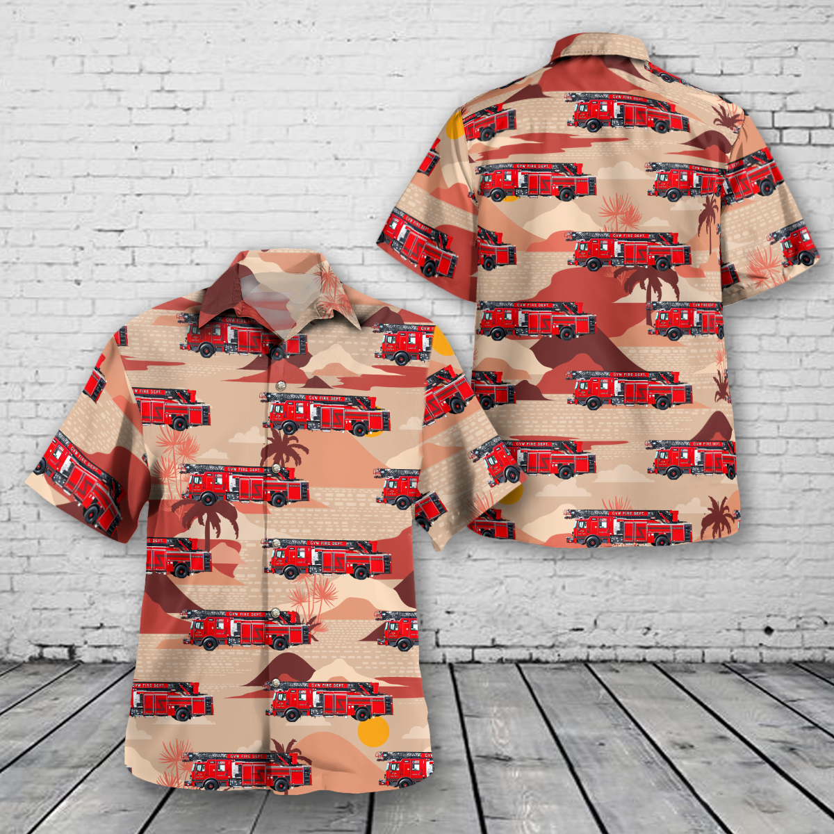 Graniteville, South Carolina, Graniteville-Vaucluse-Warrenville Fire Department Hawaiian Shirt