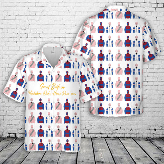 Great Britain Yorkshire Oaks Horse Race 2024 Hawaiian Shirt