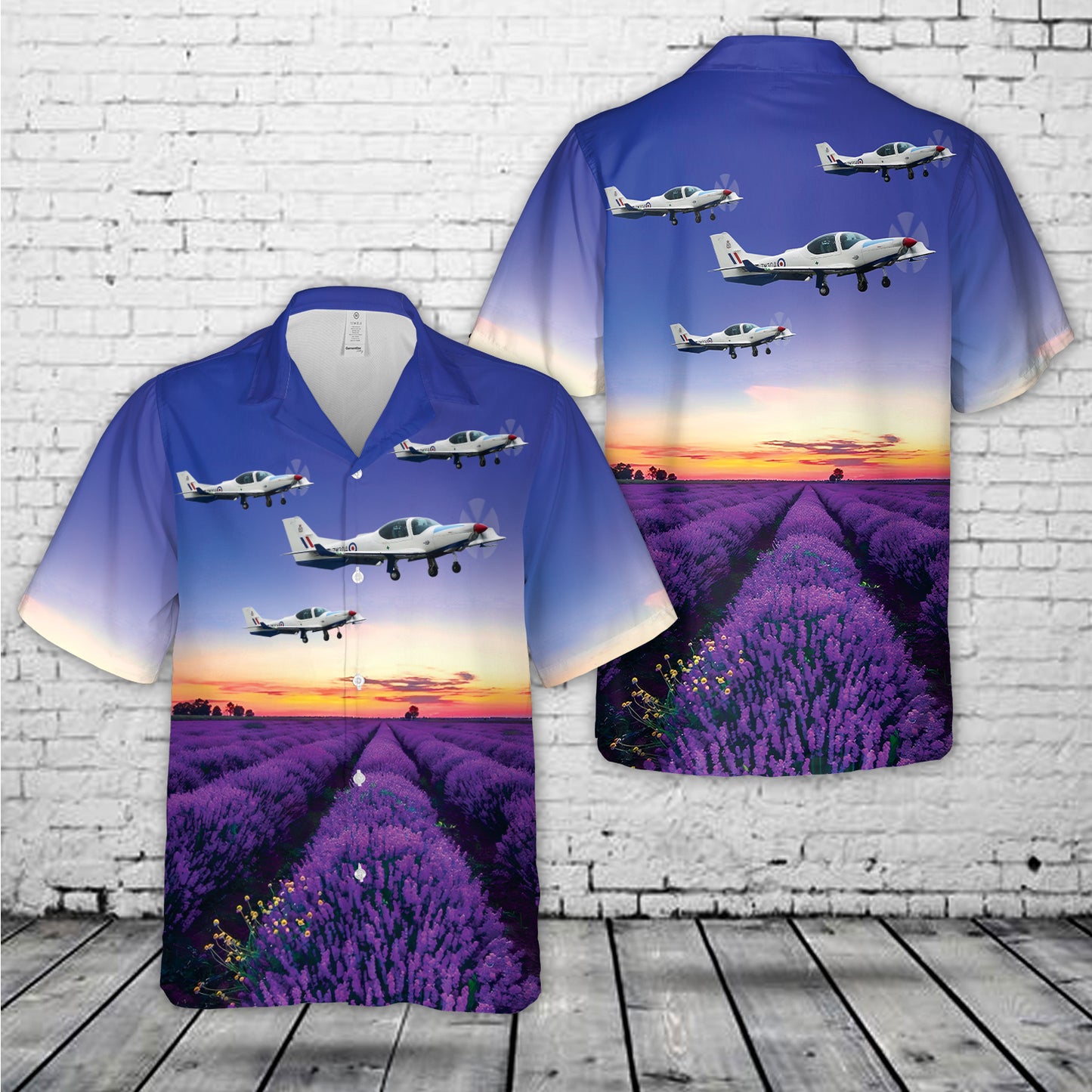 Grob G120TP-A Prefect T1 RAF Trainer ZM304 Hawaiian Shirt
