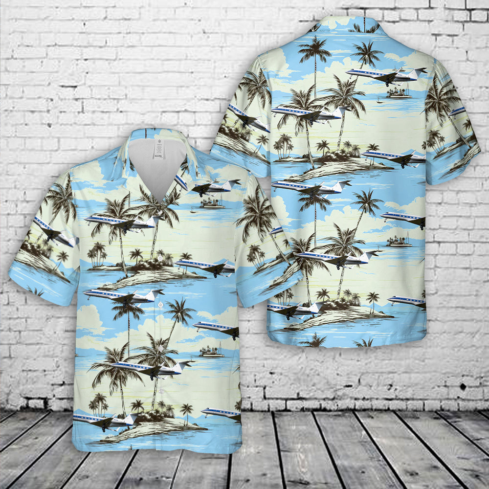 Gulfstream G-V Hawaiian Shirt