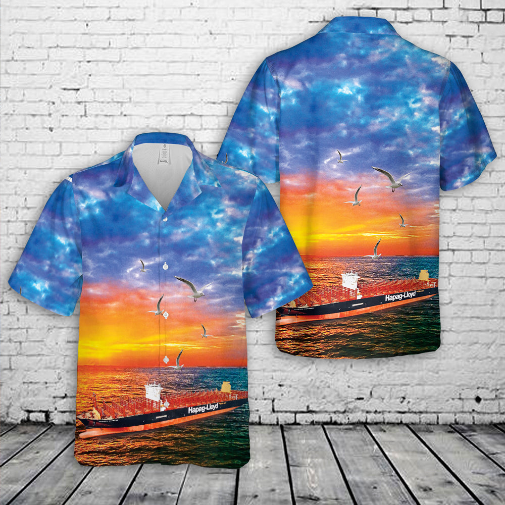 HAPAG LLOYD "Hamburg Express" Hawaiian Shirt