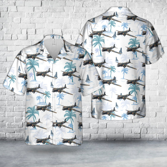 Royal Air Force Vickers Wellington No. 99 "Madras Presidency" Squadron Hawaiian Shirt