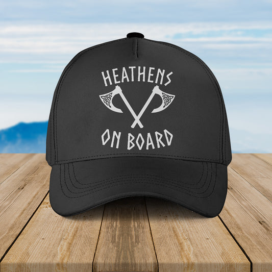 HEATHENS ON BOARD Baseball Cap