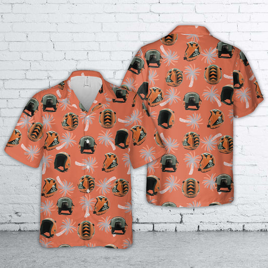 HGU-55 Top Gun Jolly Rogers VF-84 Helmet Hawaiian Shirt