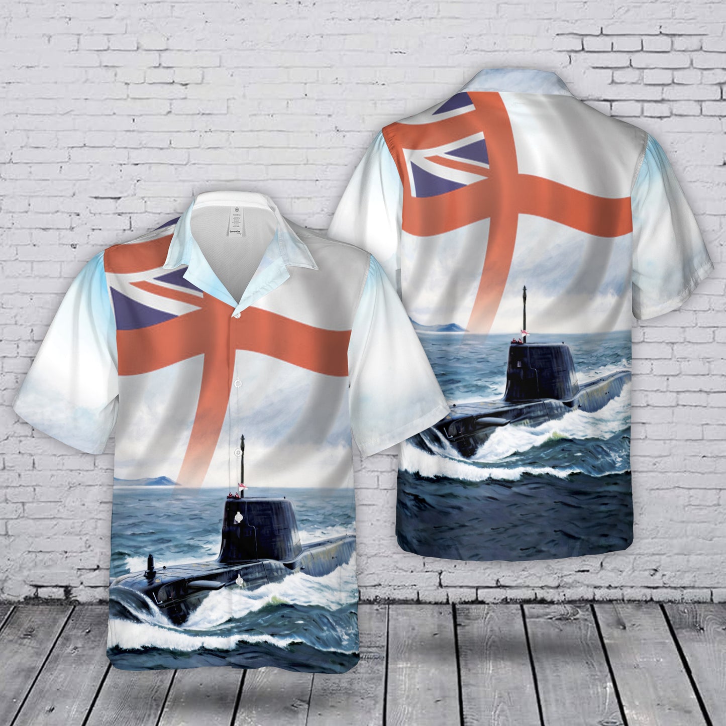 HMS Astute (S119) Royal Navy Hawaiian Shirt