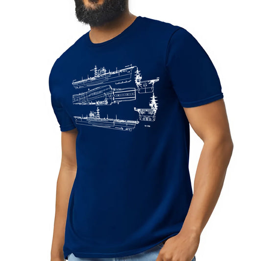 HMS Victorious (R38) Classic Unisex T-Shirt Gildan 6400 (Made In EU)