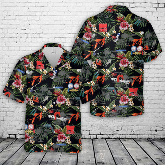 HVAC Tools Hawaiian Shirt